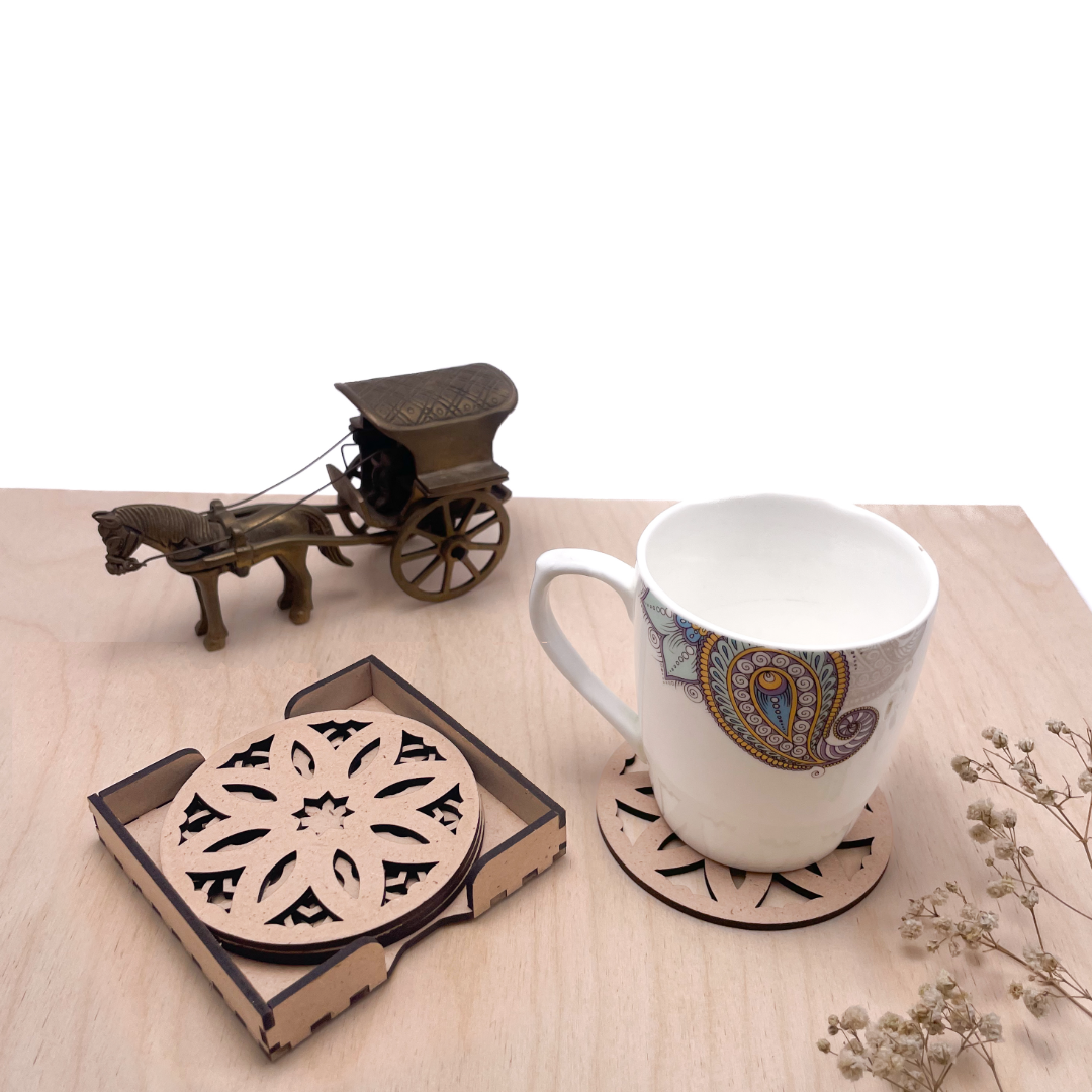 Mandala DIY Coasters-Pancha