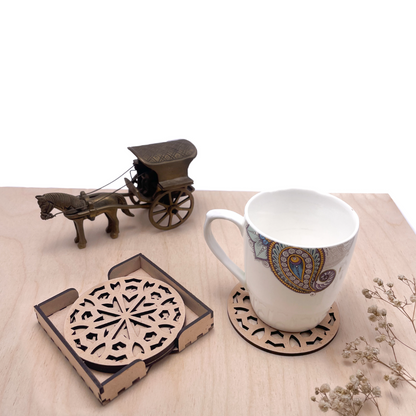 Mandala DIY Coasters-Shat