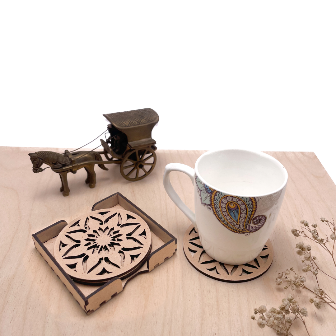 Mandala DIY Coasters-Sapt