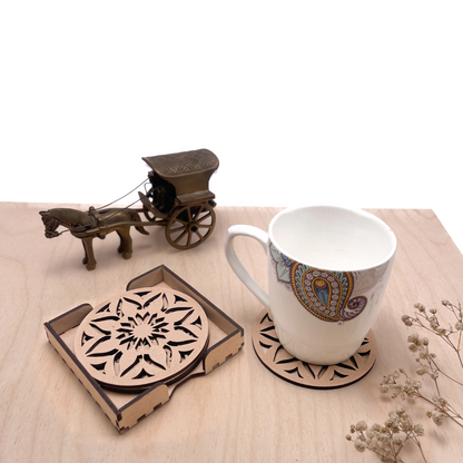 Mandala DIY Coasters-Sapt