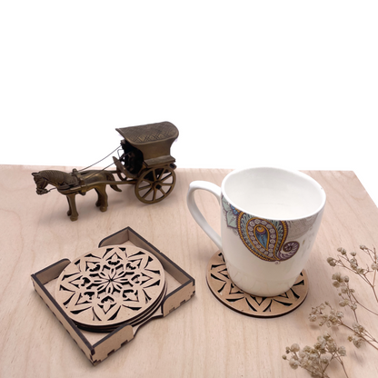 Mandala DIY Coasters-Ashta
