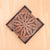 Mandala Art Coasters-Dwe Wooden-Clove Brown