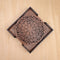Mandala Art Coasters-Panchadash Wooden-Clove Brown
