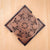 Mandala Art Coasters-Vimsati Wooden-Clove Brown