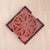 Mandala Art Coasters-Pancha Wooden-Cinnamon