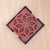 Mandala Art Coasters-Nava Wooden-Cinnamon