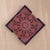 Mandala Art Coasters-Vimsati Wooden-Cinnamon