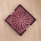 Mandala Art Coasters-Dwe Wooden-Cherry Wood
