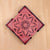 Mandala Art Coasters-Sapta Wooden-Cherry Wood
