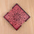 Mandala Art Coasters-Ashta Wooden-Cherry Wood