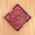 Mandala Art Coasters-Dasha Wooden-Cherry Wood