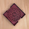 Mandala Art Coasters-Chaturdash Wooden-Cherry Wood