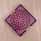 Mandala Art Coasters-Panchadash Wooden-Cherry Wood