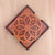 Mandala Art Coasters-Nava Wooden-Honey Maple