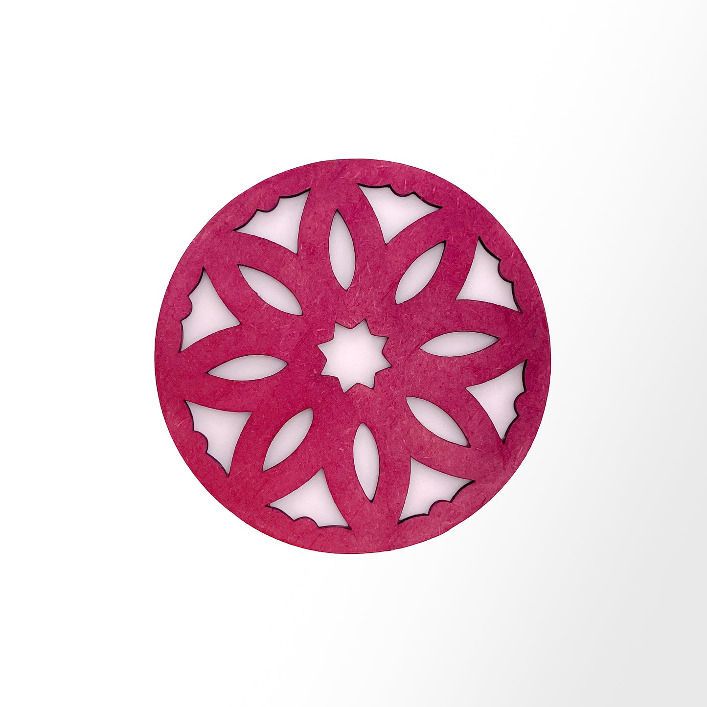 Mandala Art Coasters-Pancha Wooden-Pink