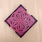 Mandala Art Coasters-Nava Wooden-Pink