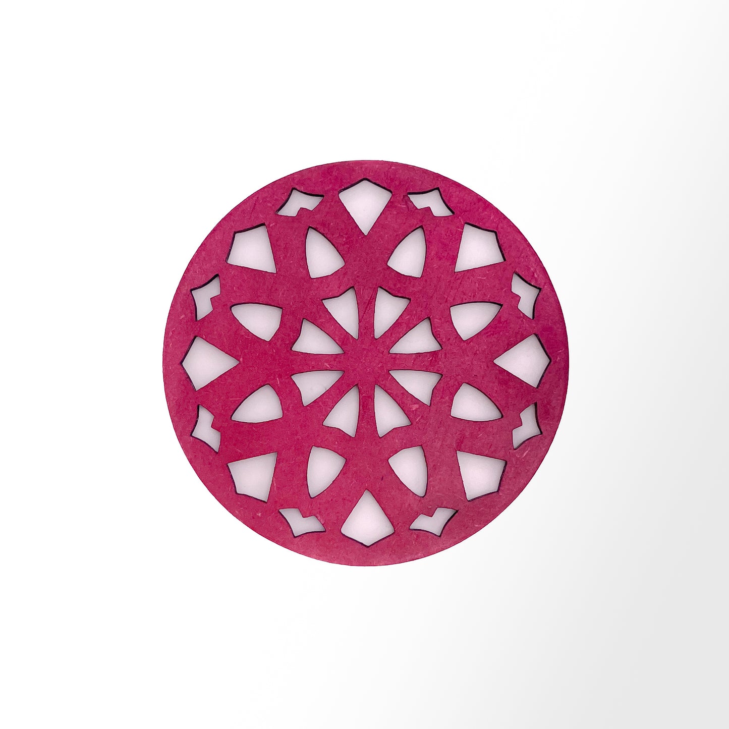 Mandala Art Coasters-Dasha Wooden-Pink