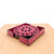 Mandala Art Coasters-Trayodash Wooden-Pink
