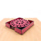 Mandala Art Coasters-Trayodash Wooden-Pink