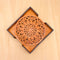Mandala Art Coasters-Treeni Wooden-Red Cedar