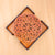 Mandala Art Coasters-Chaturdash Wooden-Red Cedar