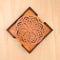 Mandala Art Coasters-Shodash Wooden-Red Cedar
