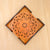 Mandala Art Coasters-Saptadash Wooden-Red Cedar
