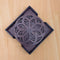 Mandala Art Coasters-Nava Wooden-Rose Wood