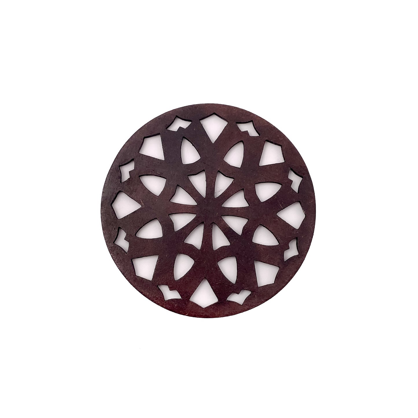 Mandala Art Coasters-Dasha Wooden-Rose Wood