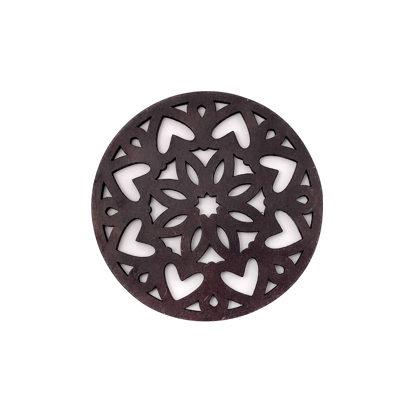 Mandala Art Coasters-Ashtadash Wooden-Rose Wood