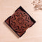 Mandala Art Coasters-Sapta Wooden-Warm Walnut