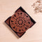 Mandala Art Coasters-Navadash Wooden-Warm Walnut
