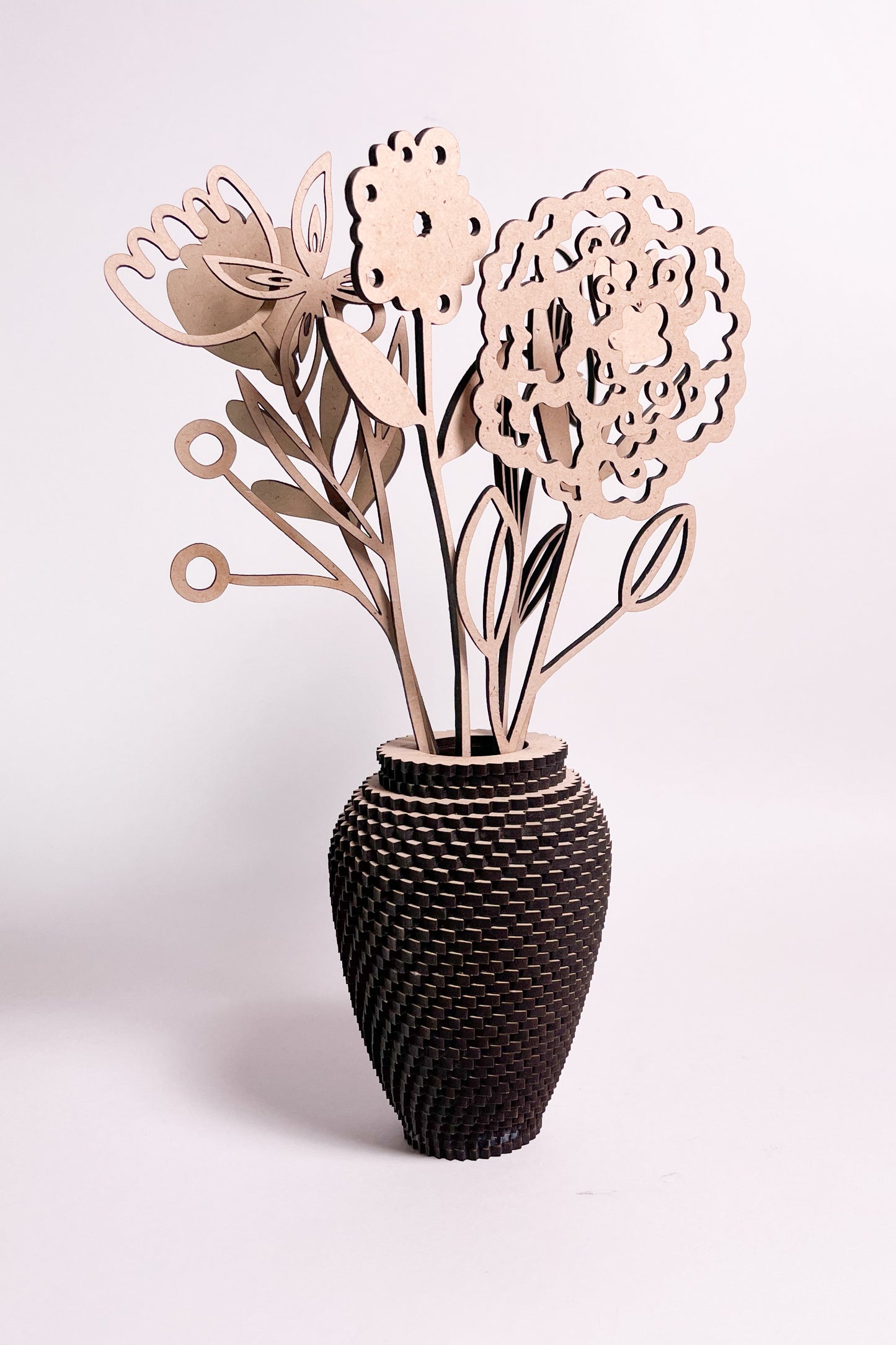 Lasting Petals DIY Flower-Navdashpushpa Wooden