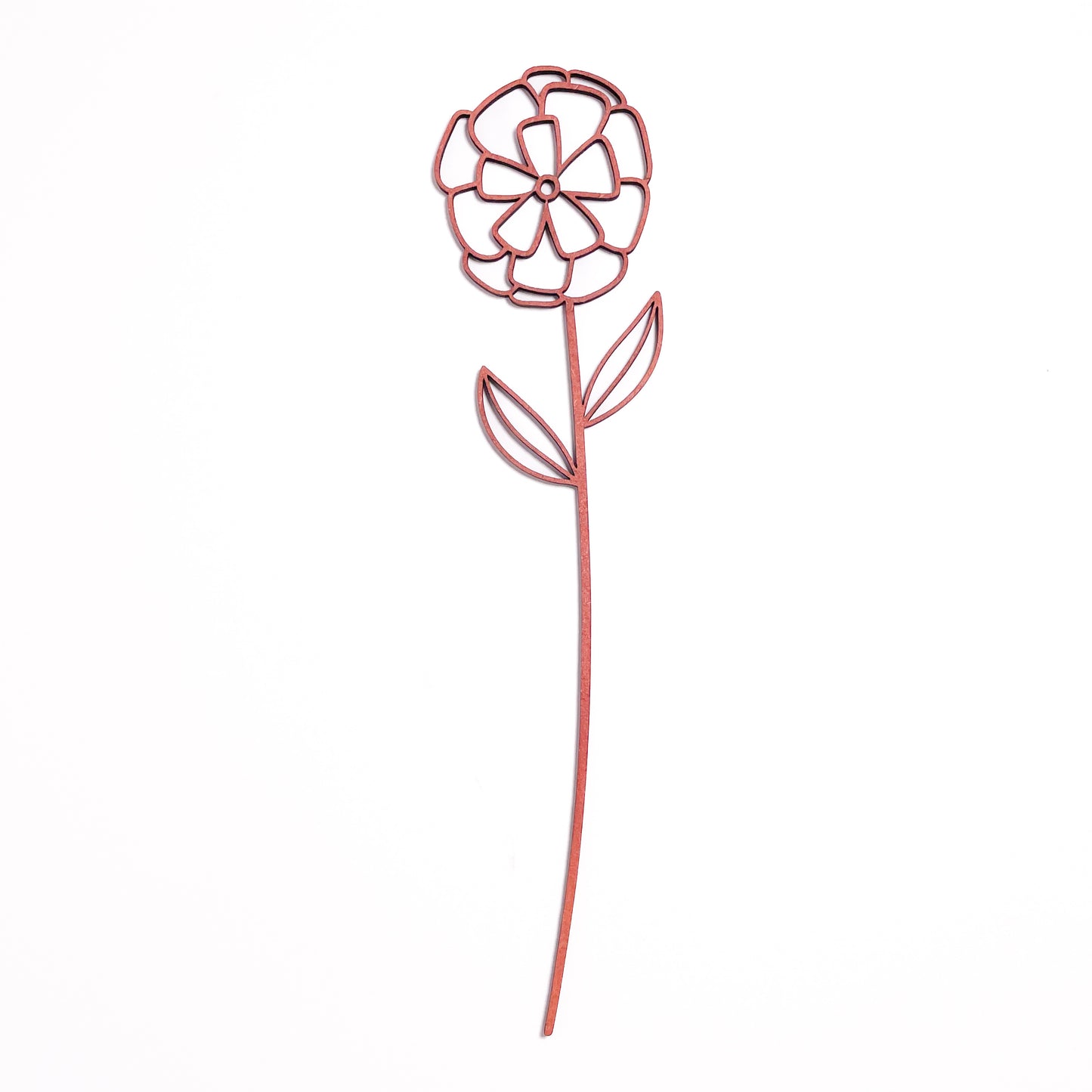 Lasting Petals Flower-Ekpushp Wooden-Cinnamon