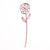 Lasting Petals Flower-Ekpushp Wooden-Cinnamon