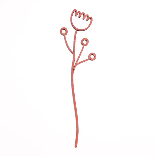 Lasting Petals Flower-Panchmitra Wooden-Cinnamon