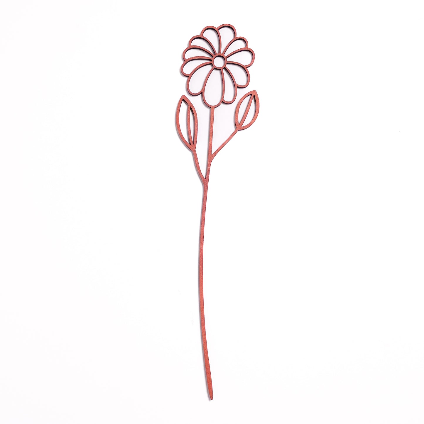 Lasting Petals Flower-Shashvat Wooden-Cinnamon