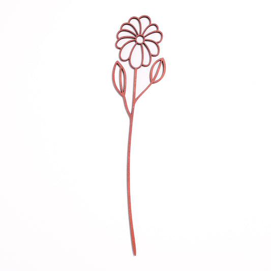 Lasting Petals Flower-Shashvat Wooden-Cinnamon