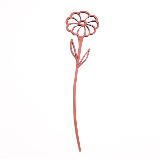 Lasting Petals Flower-Saptasuman Wooden-Cinnamon