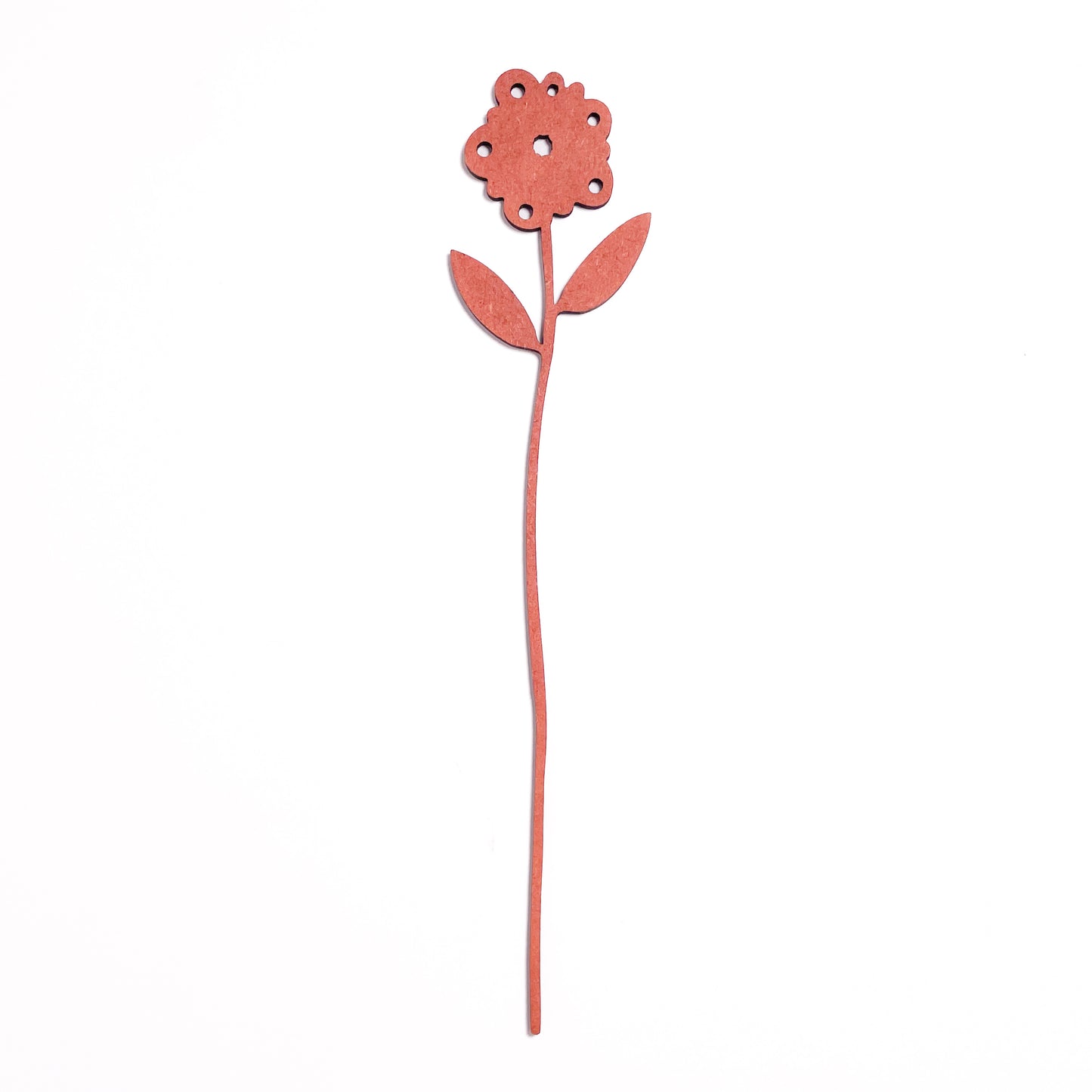 Lasting Petals Flower-Ekadashmaya Wooden-Cinnamon