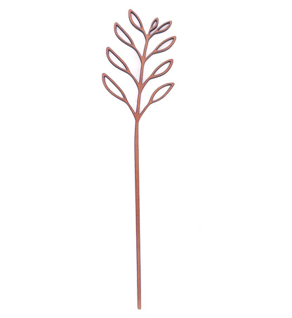 Lasting Petals Flower-Saptdashpatra Wooden-Cinnamon