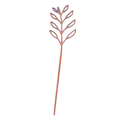 Lasting Petals Flower-Saptdashpatra Wooden-Cinnamon