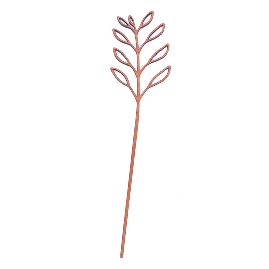 Lasting Petals Flower-Saptdashpatra Wooden-Cinnamon