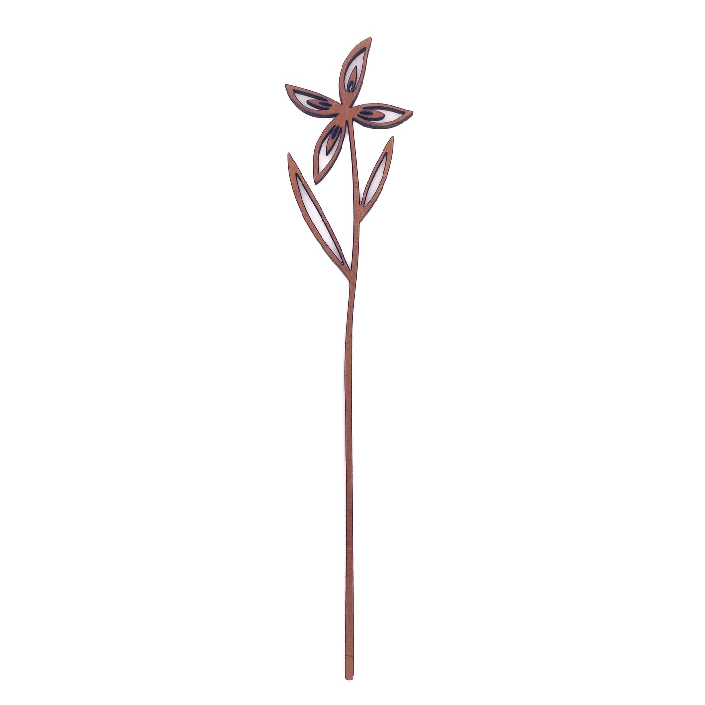 Lasting Petals Flower-Ashtdashakusum Wooden-Cinnamon
