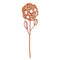 Lasting Petals Flower-Navdashpushpa Wooden-Cinnamon