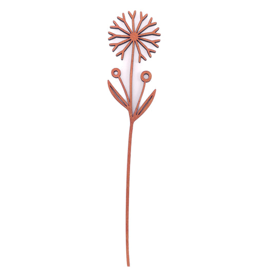 Lasting Petals Flower-Ekamvishati Wooden-Cinnamon