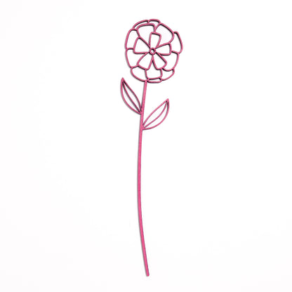 Lasting Petals Flower-Ekpushp Wooden-Cinnamon