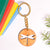Spirit Animal Key Chain-Butter Fly Eka Wooden-Red Cedar