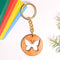 Spirit Animal Key Chain-Butter Fly Dwe Wooden-Red Cedar