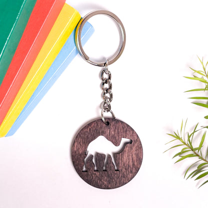 Camel-Eka-Key-Chain-Cherry-Wood